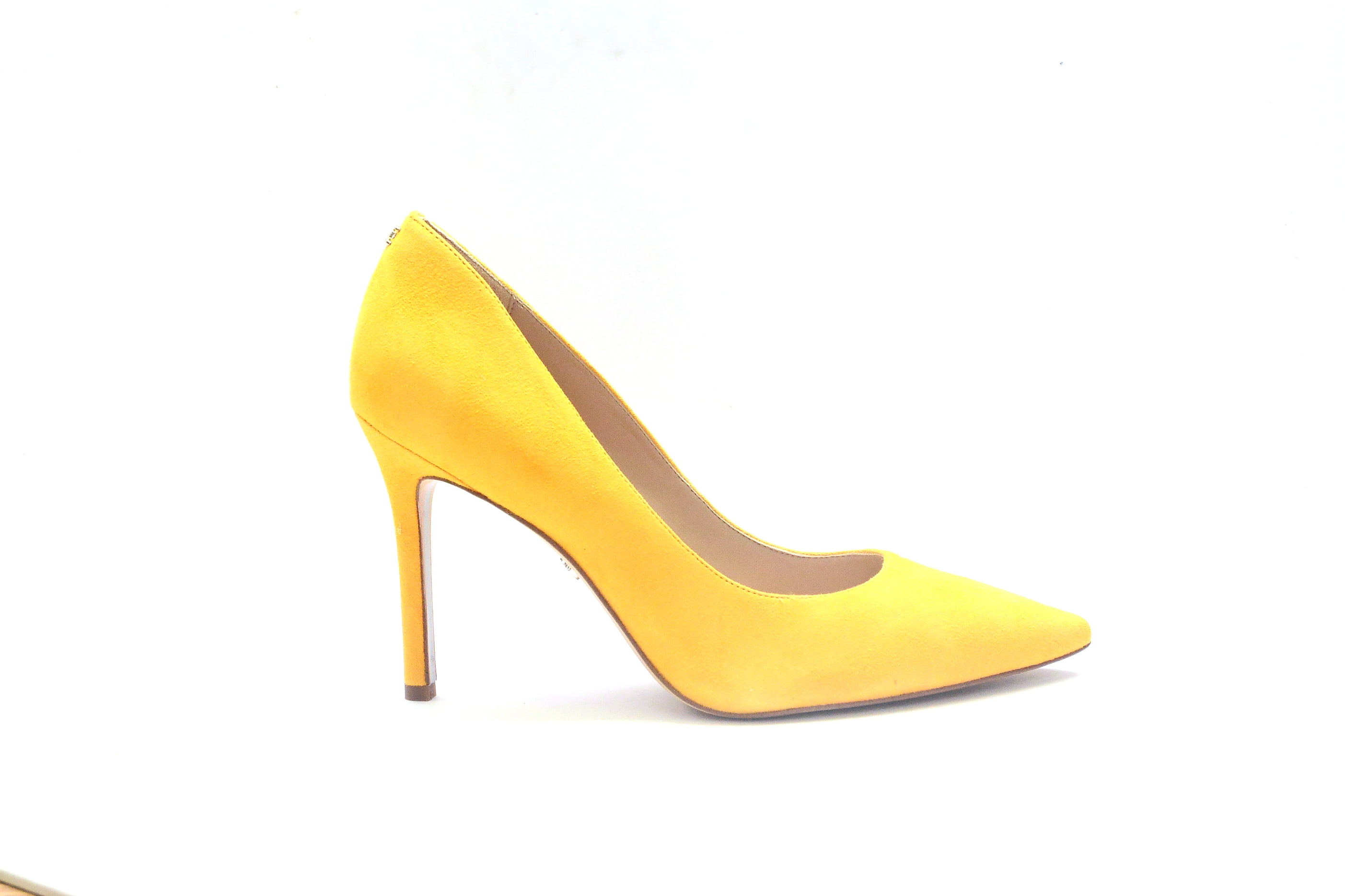 Sam Edelman Hazel Amber Stiletto Dress Shoes Pointed Toe Pump Yellow, 4.5) -