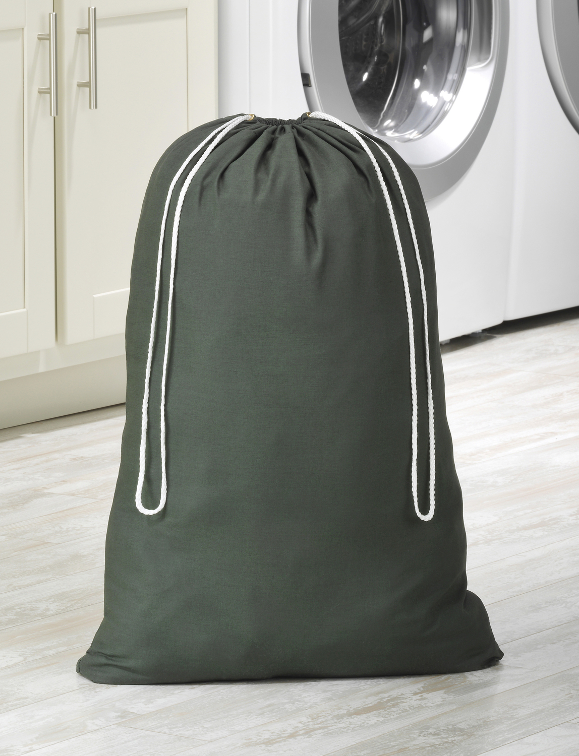 Whitmor Cotton Laundry Bag Duffel Green - Walmart.com