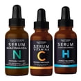 thumbnail image 1 of Kit Serum Vitamina C + Suero Acido Hialuronico + Niacinamida Skin Care Hidratante Facial Quotidien Quotidien Serum Vitamina C Serum skin care, 1 of 4