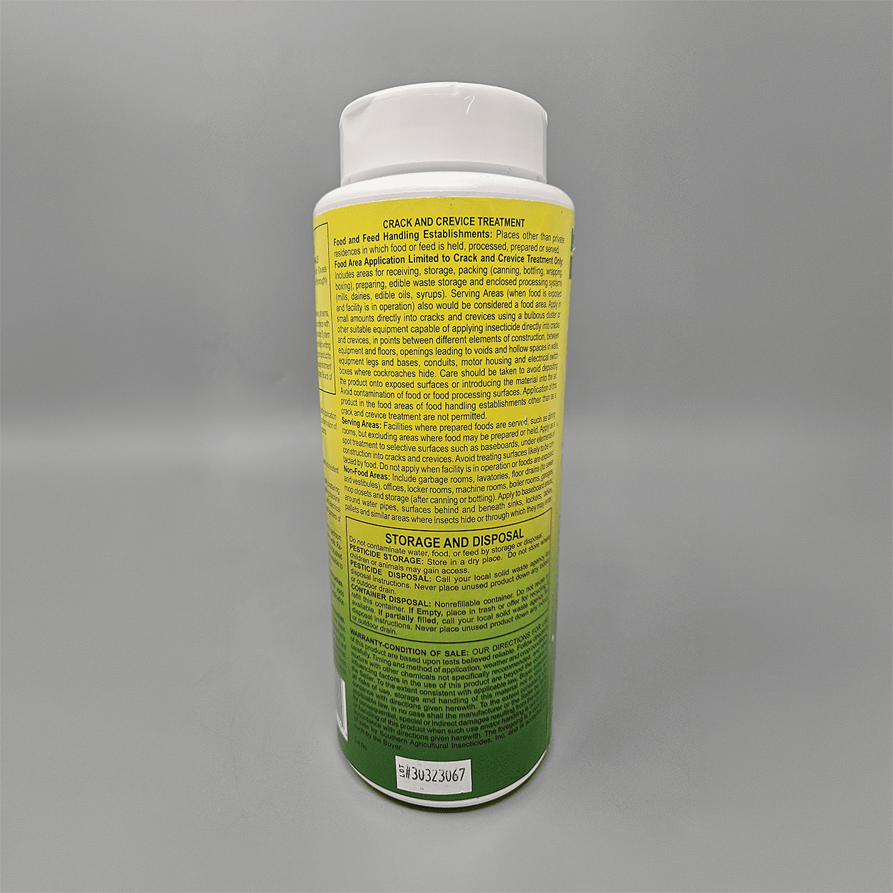 Boric Acid Roach Powder - 12 oz Bottle by Southern Ag