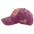 thumbnail image 6 of 1776-2026 250 Years Baseball Hat Running Adjustable Fit Patriotic Embroidered Cap for 250 Anniversary USA Gifts for Men Women, 6 of 7