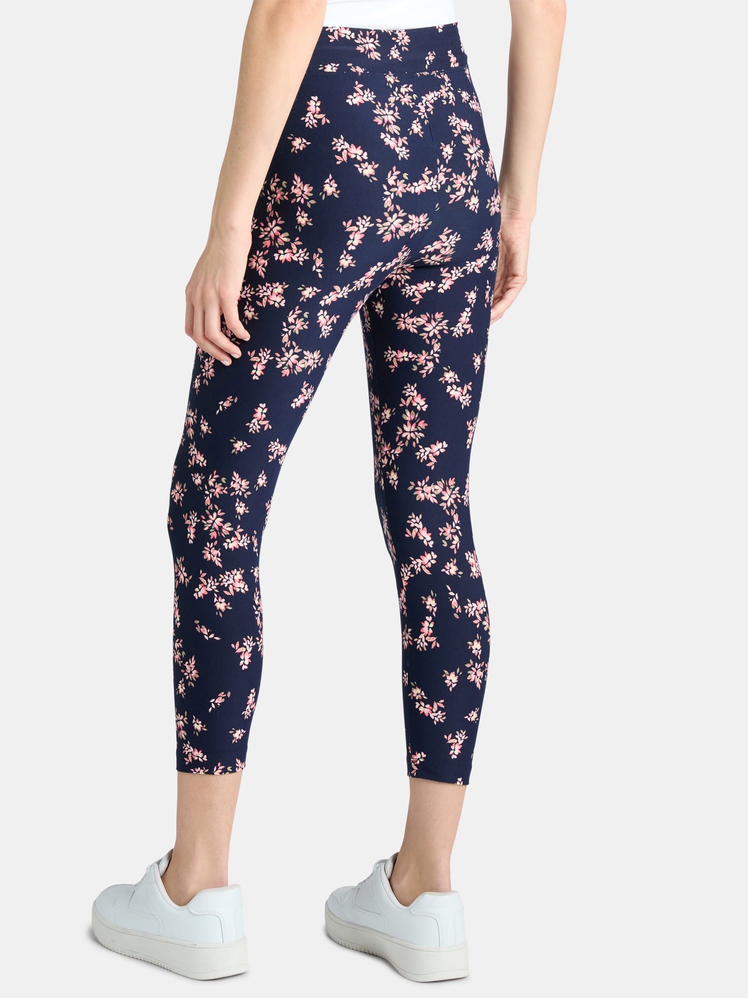 Time and Tru Women's Capri Leggings, Size XS-XXXL
