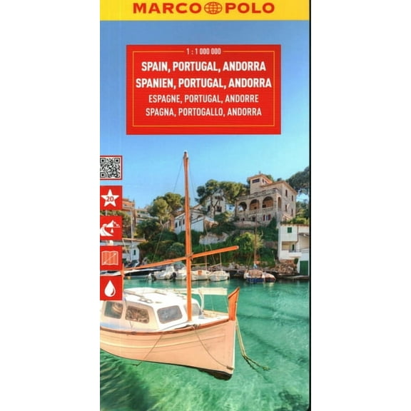 Marco Polo Maps Spain and Portugal Marco Polo Map, (Paperback)