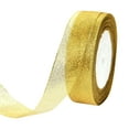 thumbnail image 1 of Fiudx Ofertas y liquidaciones Cinta navideña, rollo de cinta decorativa para fiestas, cinta decorativa para caja de regalo, 1 of 2