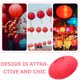 thumbnail image 5 of GOOHOCHY Pantalla de lámpara colgante, pantalla de lámpara de papel, decoración de farolillo colgante para fiesta china, 5 of 8