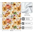 thumbnail image 3 of 2 Pcs Funny Kitchen Towels,Fall Pumpkins Sunflowers Pattern Microfiber Dish Towels,Kitchen Tea Towels,Kitchen Towel Set (18" X 26"), 3 of 3