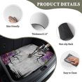 thumbnail image 3 of Universal Car Trunk Mat 37"x54", Halloween Waterproof Cargo Liner, Non-Slip Durability Cargo Mat, Vintage Rustic Floral Horror Trees Branches Gray All Weather Rear Trunk Protector for Car SUV, 3 of 9