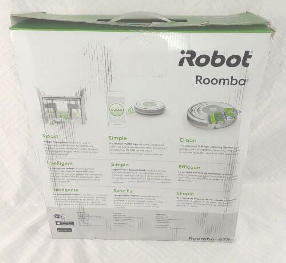 iRobot Roomba 675 Wi-Fi Connected Robot Vacuum - image 2 of 3