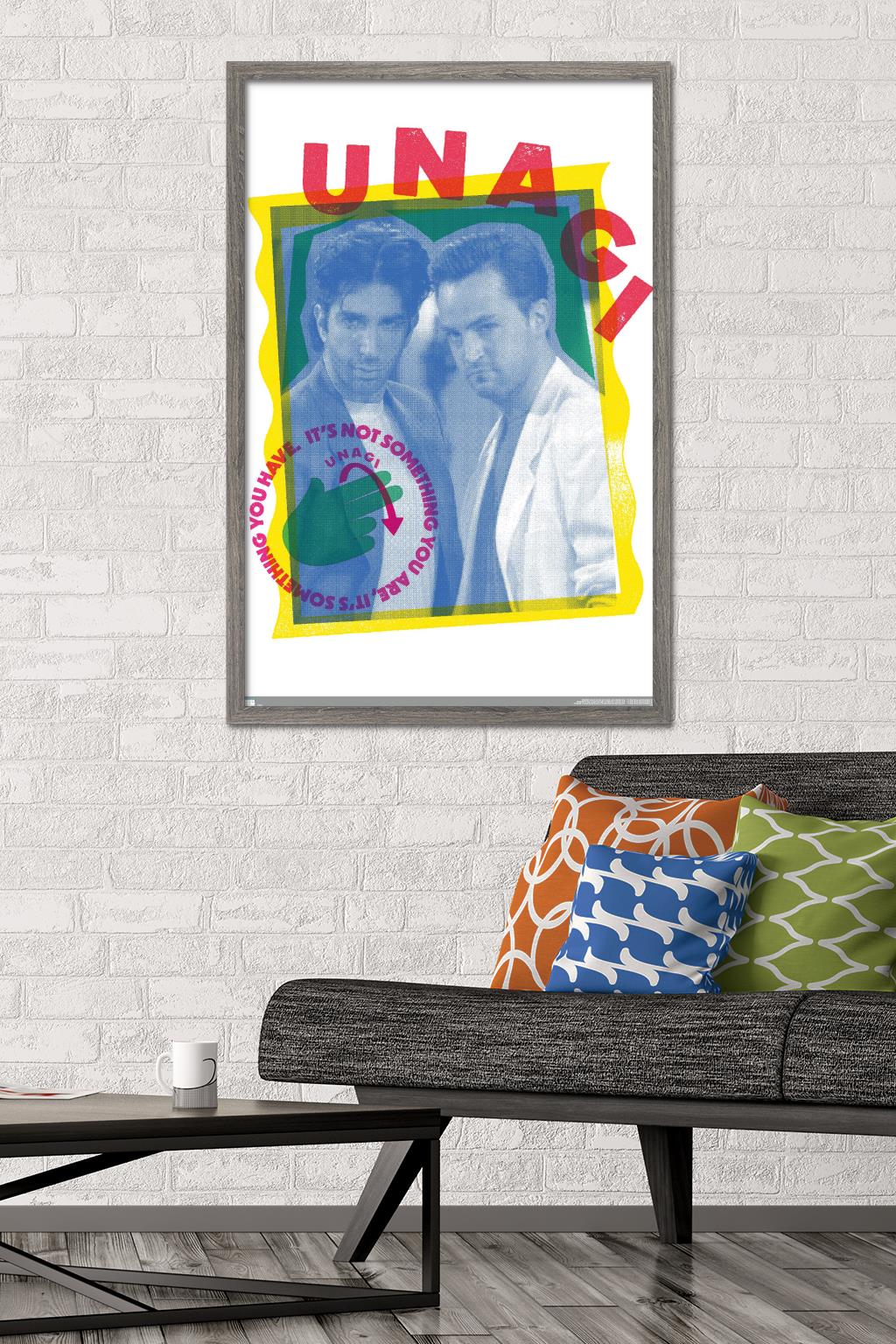 Friends - Unagi Wall Poster, 22.375" x 34" Framed