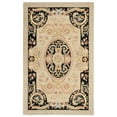 thumbnail image 4 of SAFAVIEH Savonnerie Carthach Floral Bordered Wool Area Rug, Ivory/Gold, 4' x 6', 4 of 6