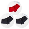 thumbnail image 1 of TrowBridge bragas de encaje para mujer, bóxer de satén de seda suave, ahuecada Sexy ropa interior, pantalones cortos femeninos dulces, lencería acogedora transpirable, 1 of 4