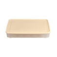 thumbnail image 1 of Contenedor de almacenamiento para alimentos congelados rápidamente, contenedor de basura para refrigerador (beige), 1 of 8