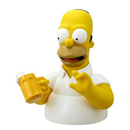 Simpsons The Homer with Mug Bust Bank Action