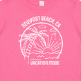 thumbnail image 4 of Inktastic Summer Vacation Mode Newport Beach California Boys or Girls Baby T-Shirt, 4 of 5