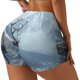 thumbnail image 1 of Balery Winter Reindeer In Snowy Mountains Pantalones cortos de entrenamiento estampados para mujer, sin costuras, ajustados, para gimnasio, yoga, correr, deportes, ejercicio activo, fitness.-Medium, 1 of 8