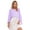 Violet Clair, variante sur ranrann Capes en Chiffon Doux pour Femmes, Châle Haut-Bas, Boléro de Mariée, Long Châle et Écharpes, Capes de Mariage, Violet, Taille Unique