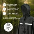 thumbnail image 2 of Tongcamo Rain Poncho (Men's) XL, 2 of 7