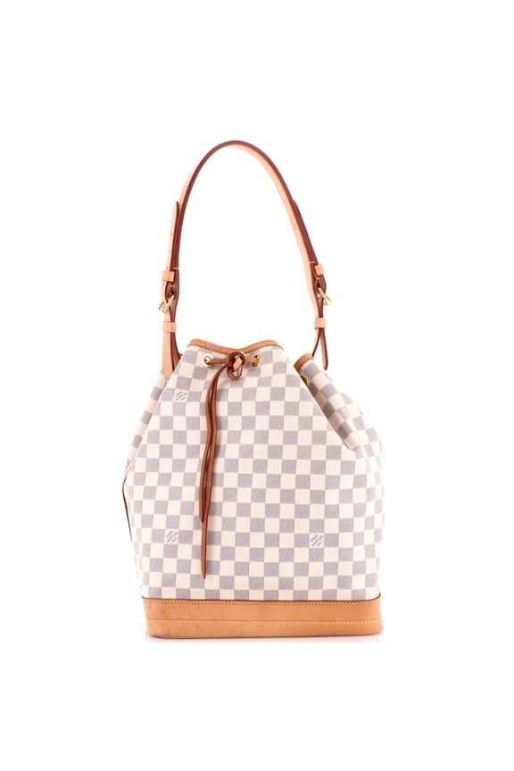 Pre-Owned Noe Handbag Damier Large By Rebag