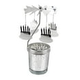 thumbnail image 3 of Spinning Tea Light Candle Holder Candle Tray Rotating Candlestick for Festive Wedding Cake, 3 of 9