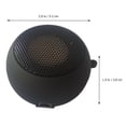 thumbnail image 4 of Altavoz con cable recargable por USB con entrada auxiliar de 3,5 mm para portátil, teléfono y tableta., 4 of 7