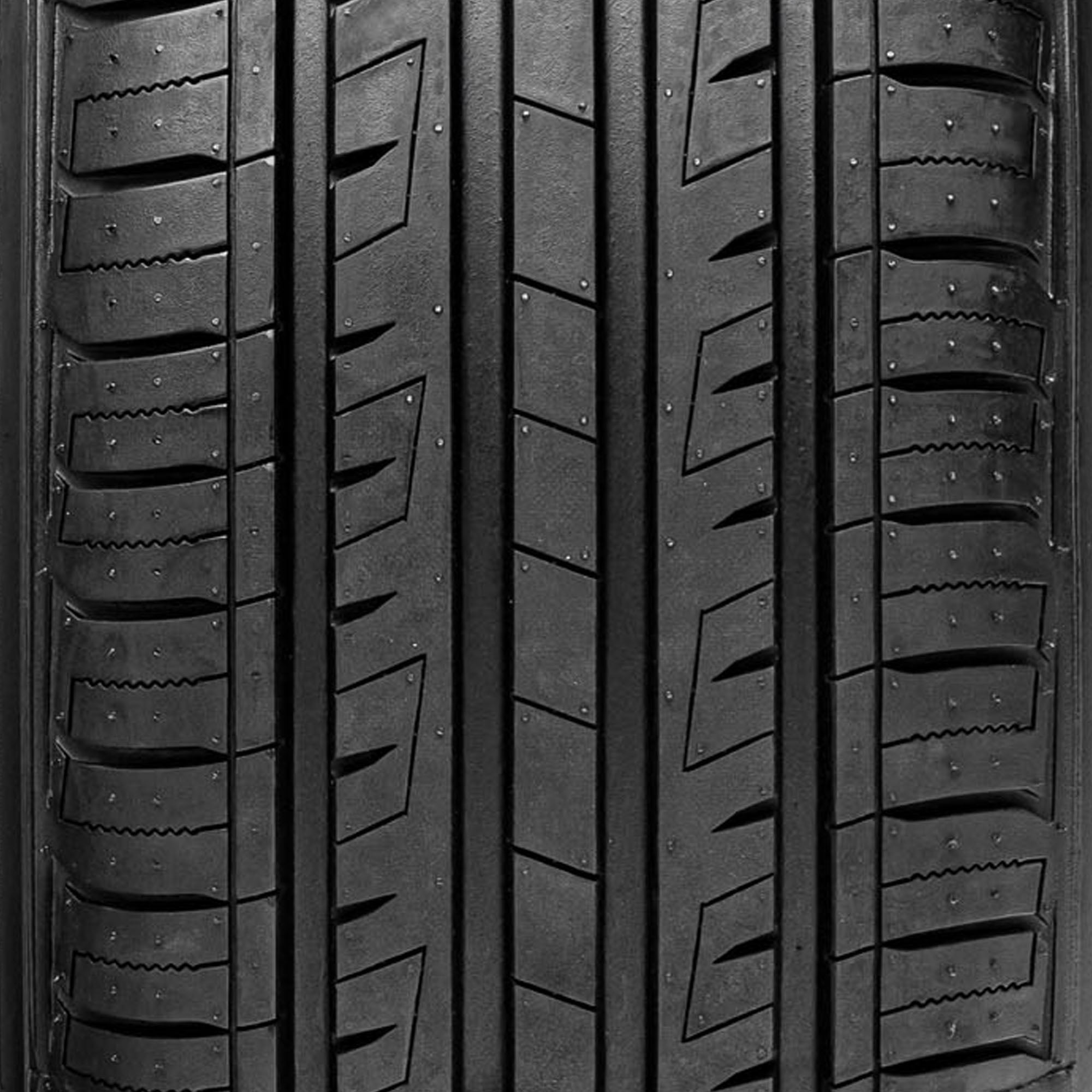 225/55R16 Lionhart LH-501 99W XL Black Wall Tire
