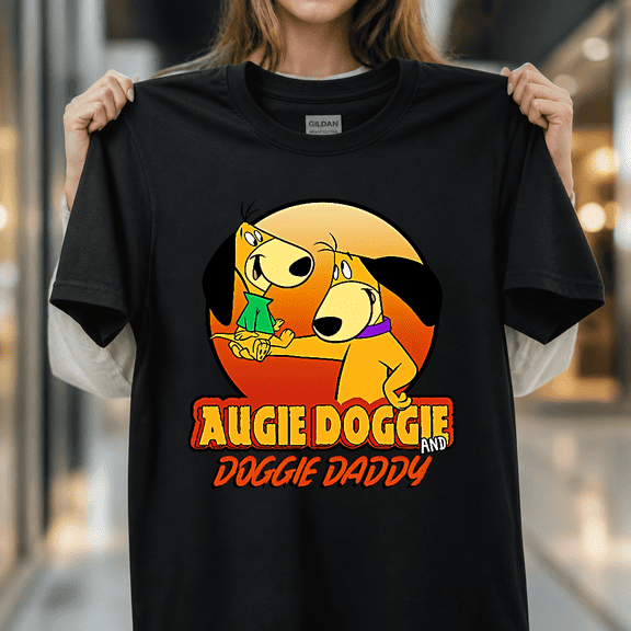 Augie Doggie And Doggie Daddy Retro Hanna Barbera Cartoon Unisex T-Shirt NS4061, S - 5XL