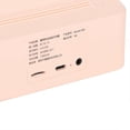 thumbnail image 3 of Lecteur de cassettes Bluetooth, haut-parleur stéréo portable rétro Bluetooth, compatible Bluetooth AUX et carte mémoire, rose, 3 of 4