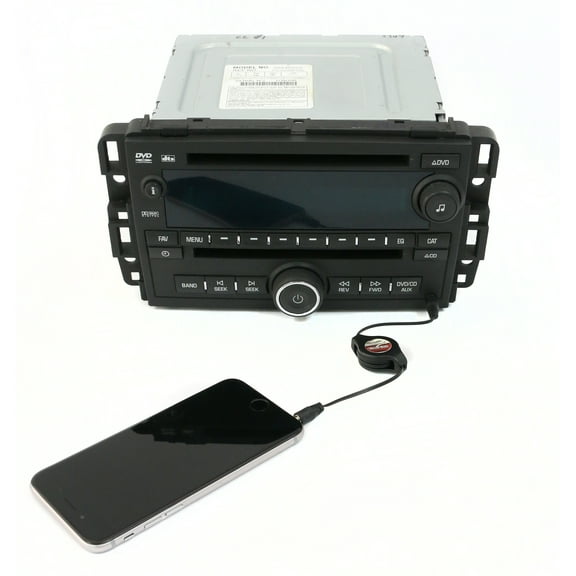 Restored 2010-2012 Buick Chevy GMC Radio AM FM CD DVD w Auxiliary Unlocked 20940022 UUJ (Refurbished)