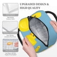 thumbnail image 3 of Disketp Cute Ducky Bolsa Térmica para Almuerzo, Lonchera con Abertura Amplia y Gran Capacidad, Organizador Reutilizable para Mujeres, Hombres y Adultos, 3 of 6