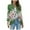Green, variant on Women Casual Printed Fashionable Loose Lace Blazer Top Womens Fashion Formal Outwork Coat Green
