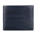 thumbnail image 1 of Cartera de hombre de cuero minimalista delgada con bolsillo frontal y doblez de cuero suave, 1 of 5