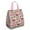 Pioneer Flower Floral, variant on Pioneer Flower Floral Print Pattern Insulated Lunch Bag for Women & Adults,Large Portable Soft Cooler Lunch Bag,Thermal Food Storage Tote with Pearl Cotton,8.66L,8.75x5.75x9.5 Inch