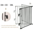 Zimtown 116'' 5Panel Foldable Dog Pet Gate Fence, Baby Cat Barrier