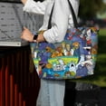 thumbnail image 6 of Lsque Scooby-Doo Beach Travel Bag - Water-Resistant, Large Capacity Lightweight Tote with 7 Pockets for Women and Men - Perfect for Beach, Pool, Gym, and Travel, 6 of 6