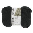thumbnail image 2 of (3 pack) Facets Yarn by Loops & Threads - Yarn for Knitting - Crochet - Weaving - and Arts & Crafts - Black - Acrylic - 3.5 oz, 2 of 3