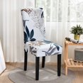 thumbnail image 4 of Tyidzon Dining Chair Slipcover, High Stretch Removable Washable Chair Seat Protector Cover for Home Party Hotel Wedding Ceremony, 4 of 6