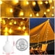 thumbnail image 2 of Guirnalda de luces LED con pilas, paquete de 2 en total, 52 pies, 120 LED, cada una de 26 pies, 60 LED, 8 modos, luces navideñas impermeables con control remoto para decoración del hogar, dormitorio,, 2 of 5
