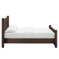 thumbnail image 3 of Pemberly Row Contemporary Queen Platform Bed in Chocolate Brown, 3 of 9