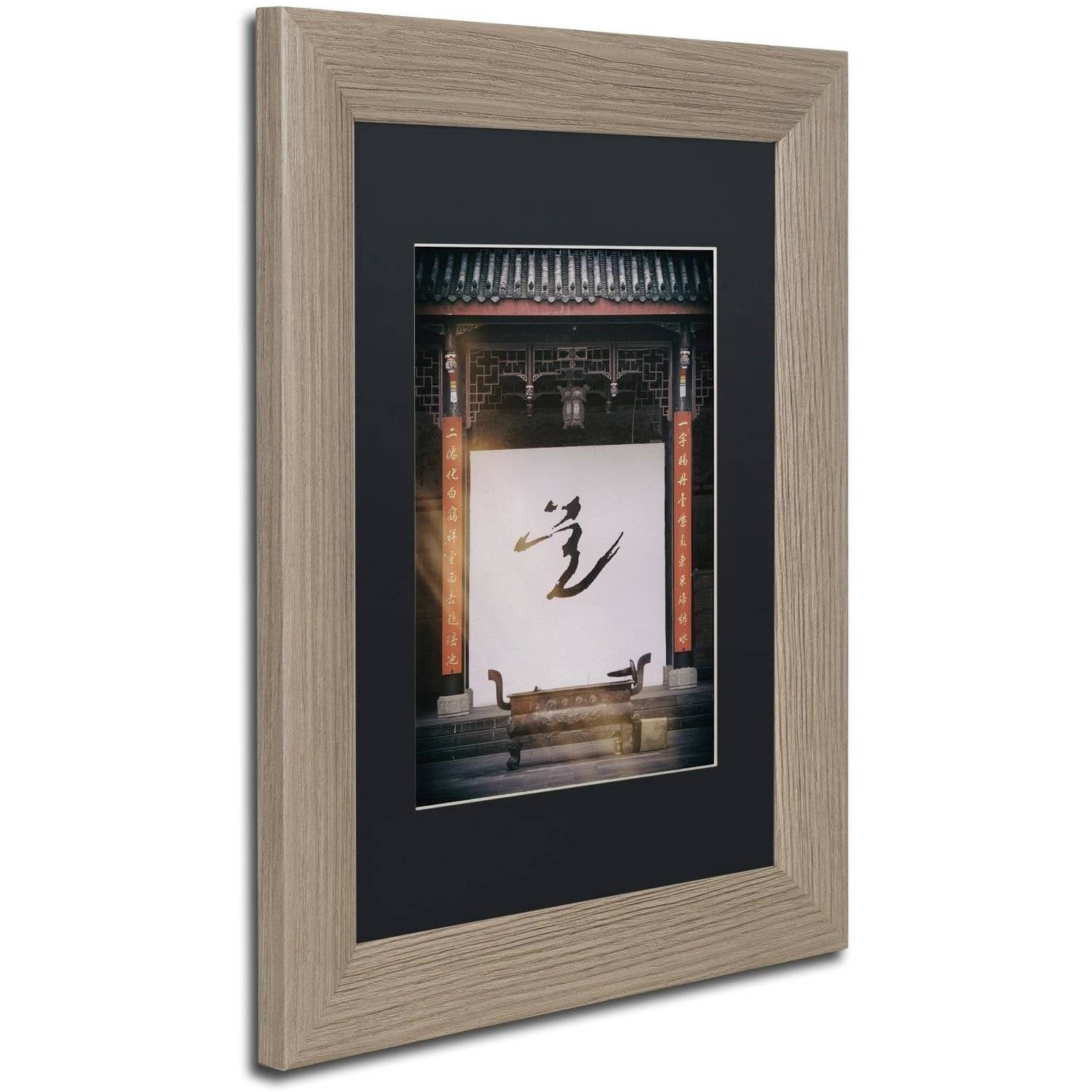 Trademark Fine Art "Art Temple" Canvas Art by Philippe Hugonnard, Black Matte, Birch Frame