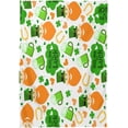 thumbnail image 2 of St Patrick Leprechaun Hat Clover Tablecloth Rectangle Colorful Table Cloth Large Square Table Cover for Dining Kitchen Party 60"x120" Decor Gift, 2 of 7