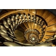 thumbnail image 2 of Ronin 14x11 Black Ornate Wood Framed with Double Matting Museum Art Print Titled - Majic Staircase, 2 of 4