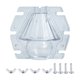 thumbnail image 1 of Molde de vela en forma de lámpara de mesa mini hecho a mano, molde para hacer velas de aromaterapia de plástico, herramientas para decoración del hogar Feliz Sencillez, 1 of 5