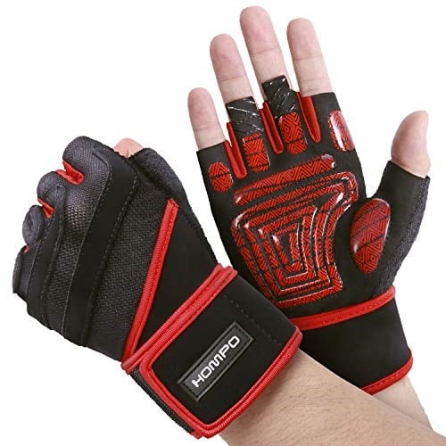 hompo gym gloves training gloves workout glovess long