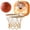 Yellow, variant on RUIG Basketball Hoop for Toddlers 1-3, Mini Indoor Basketball Hoop with Scorer, Easter Basket Stuffers for Toddler, Foldable Suction Cup Door Mount Toy, Kids Easter Gift 2-4 Year