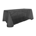thumbnail image 3 of LA Linen Organza Rectangular Tablecloth, 3 of 7