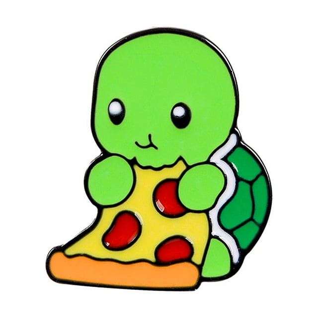 Cartoon Animal Alloy Brooch Personality Cute Little Turtle Small Meow Pin Badge Embellishments for Crafting Rhinestone And Brooches Shawl And Clips Mocking Jewelry Women Back for Boutonniere Dress Pin