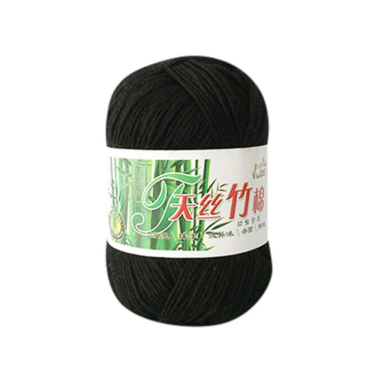 Mchoice Softest Quality Crocheting, Knitting Supplies - Lightweight and Breathable Fabric Threads-70% Bamboo, 30% Cotton, Size: 7.02 x 4.68 x 1.37