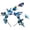 Blue, variant on TINZ Women Bride Photo Hair Hoop Hair Ornament Head Metal Cycling Headband Junk Headband Fall
