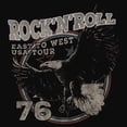 thumbnail image 2 of Junior's Lost Gods Rock and Roll Eagle  Racerback Tank Top, 2 of 5