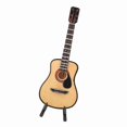 thumbnail image 3 of Guitare miniature en bois, modèle d'exposition, mini ornements, décoration d'intérieur (16 cm), 3 of 4